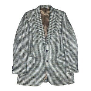 Foxhill Clothes x Harris Tweed Dogstooth Wool Sport Coat